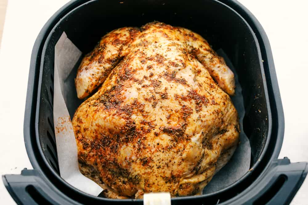 Perfect Air Fryer Whole Chicken - The Big Man's World ®