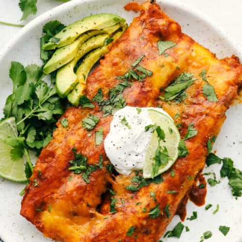 Amazing Homemade Chicken Enchiladas | The Recipe Critic