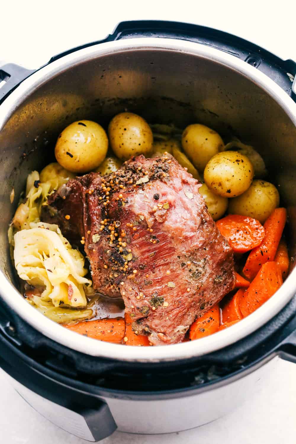 Corned Beef And Cabbage Instant Pot : Easy Instant Pot Corned Beef and ...
