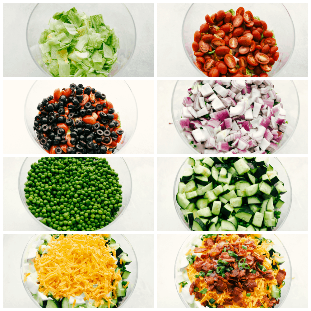 Easy 7 Layer Salad - 58