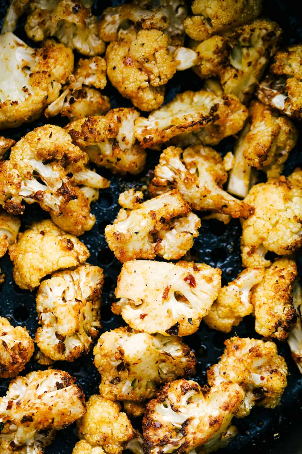 Roasted Air Fryer Cauliflower Recipe | BLOGPAPI