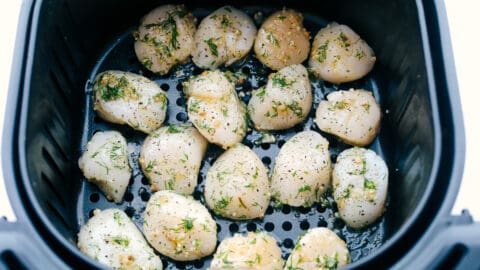 Air Fryer Scallops with Lemon and Dill - 73