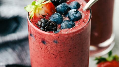 Simple Mixed Berry Smoothie Recipe | The Recipe Critic