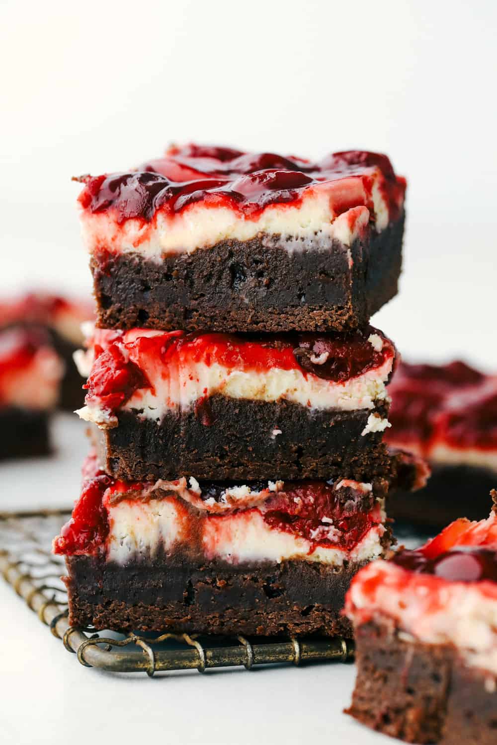 Cherry Cheesecake Brownies | The Recipe Critic