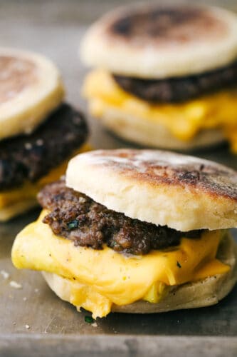 Homemade English Muffin Breakfast Sandwiches | The Recipe Critic