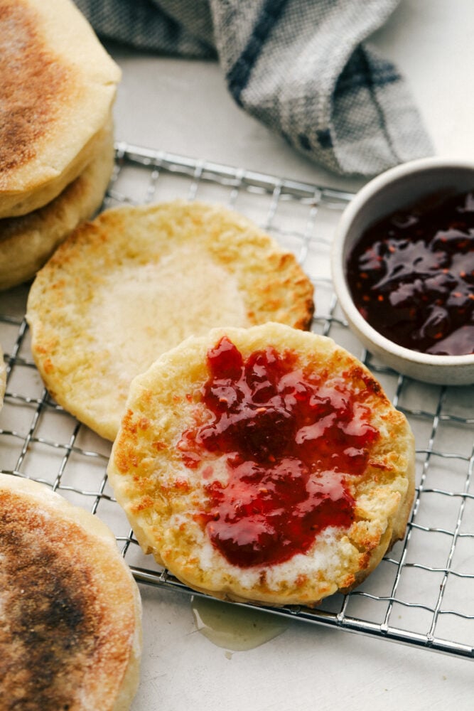 Homemade English Muffins - Beyond The Chicken Coop