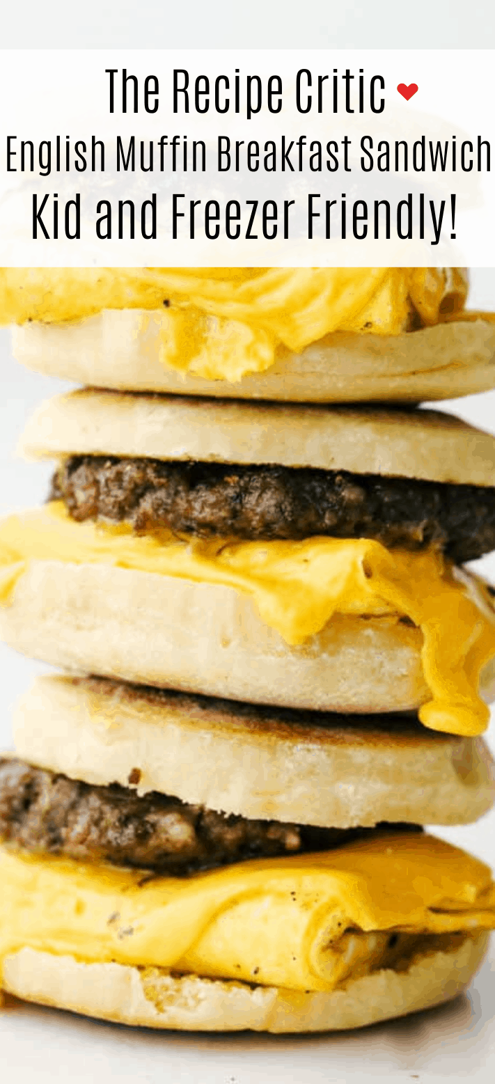Homemade English Muffin Breakfast Sandwiches | Cook & Hook