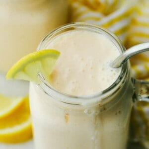 Copycat Chick Fil A Frosted Lemonade - 57