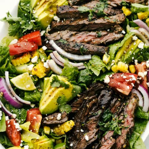 Steak Salad With Honey Balsamic Dressing | The Recipe Critic