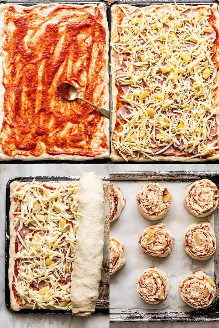 Pizza Pinwheels  30 minute recipe   - 46