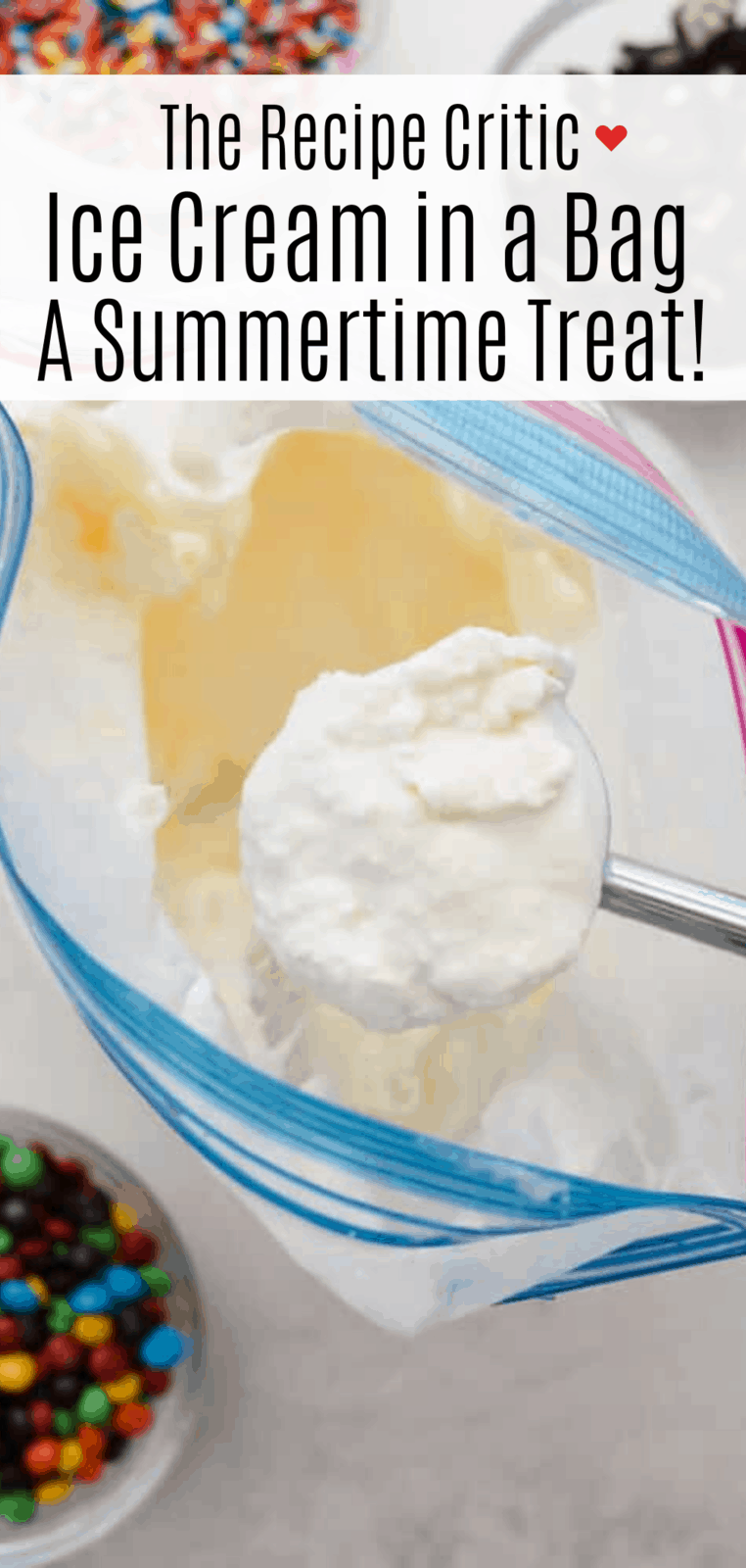 Homemade Ice Cream In A Bag Recipe The Recipe Critic