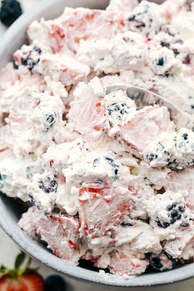 Very Berry Cheesecake Salad - 55