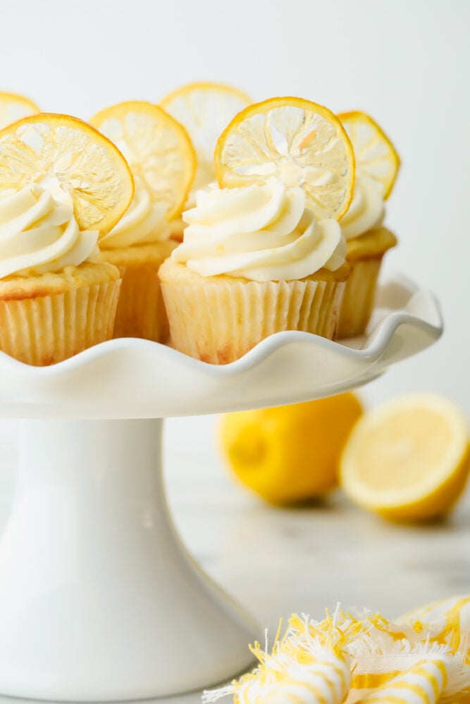 Lemon Cupcakes with Lemon Cream Cheese Frosting - 80