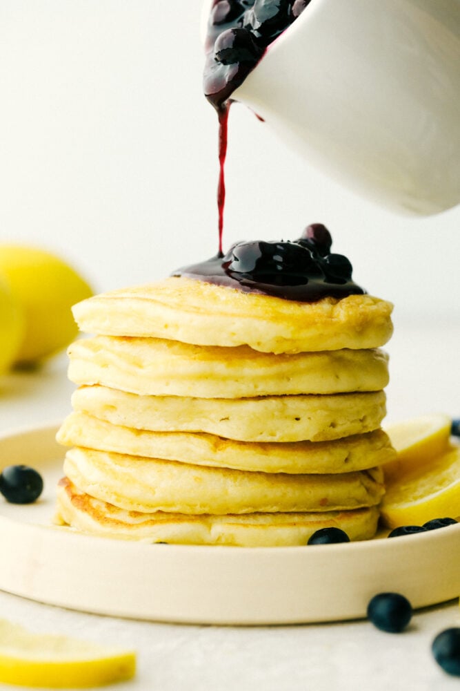 The Best Lemon Ricotta Pancakes Recipe - 97