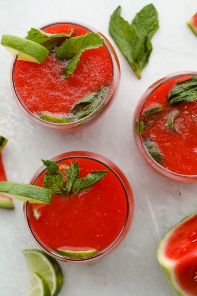 How to Make Watermelon Agua Fresca - 84