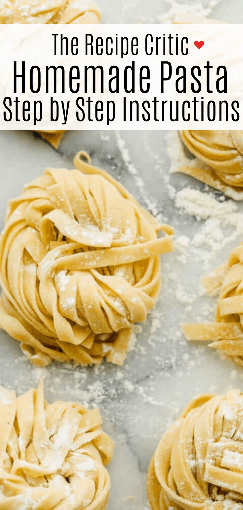 How to Make Homemade Pasta Step by Step | The Recipe Critic