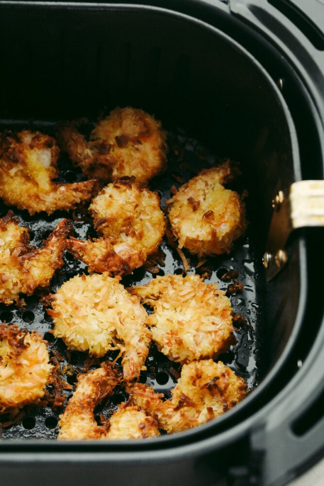 Crispy Coconut Shrimp (Air Fryer + Fried) - Little Spice Jar