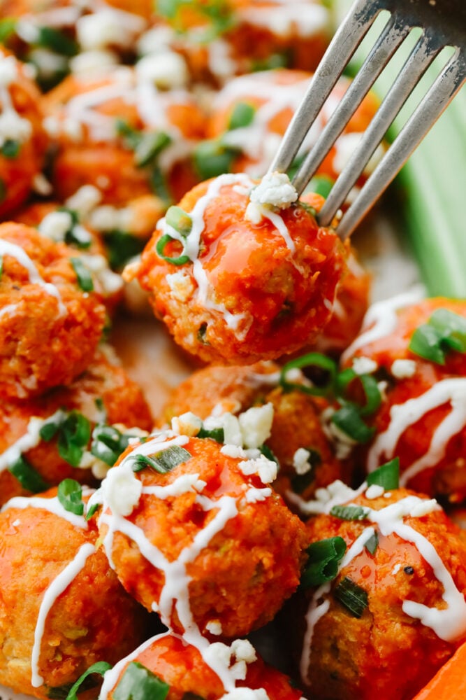 Buffalo Chicken Meatballs Recipe - 55