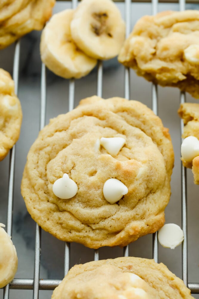 Banana Pudding Cookies with White Chocolate Chips - 37