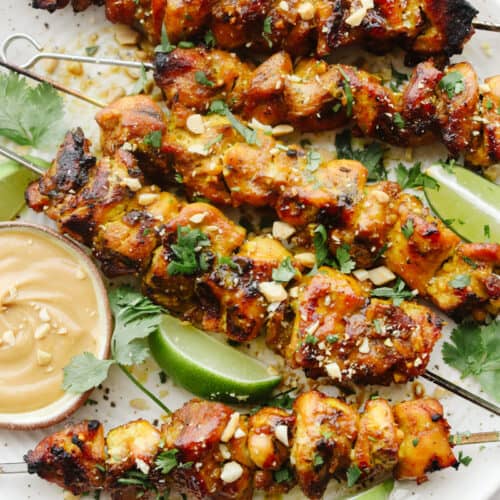 Grilled Thai Chicken Satay Recipe | The Recipe Critic