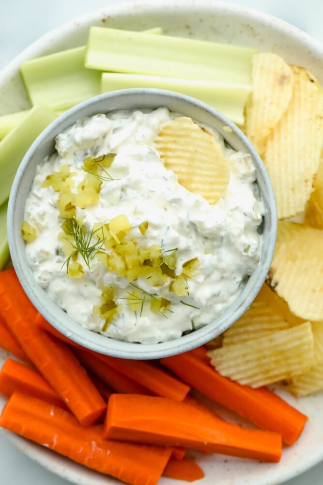 Quick and Easy Dill Pickle Dip Recipe - 75