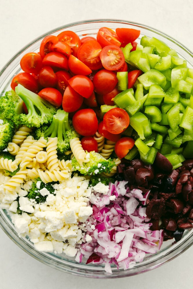 Greek Pasta Salad with Broccoli - 6