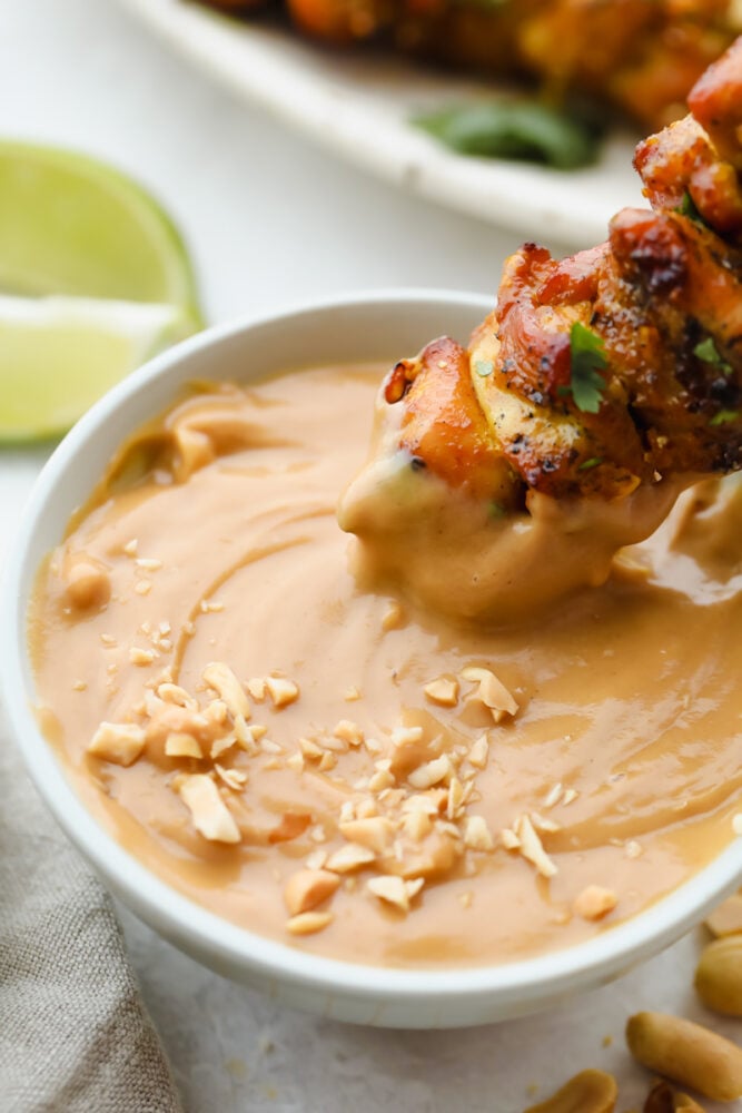 How to Make Homemade Peanut Sauce - 63