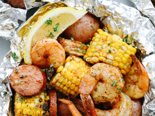 Grilling shrimp in foil hotsell