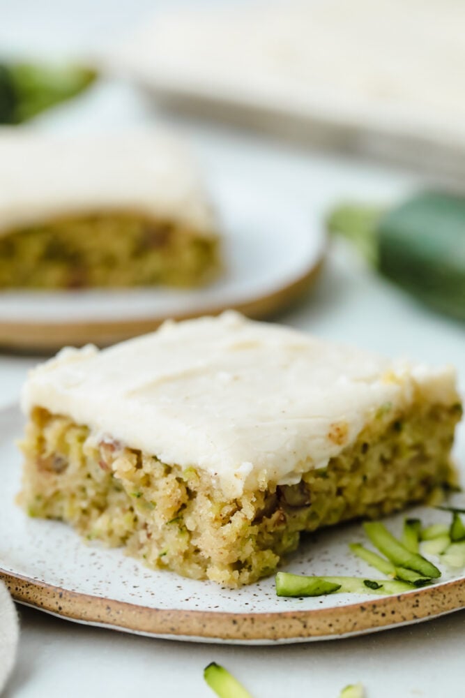 Zucchini Bars with Brown Butter Frosting - 63