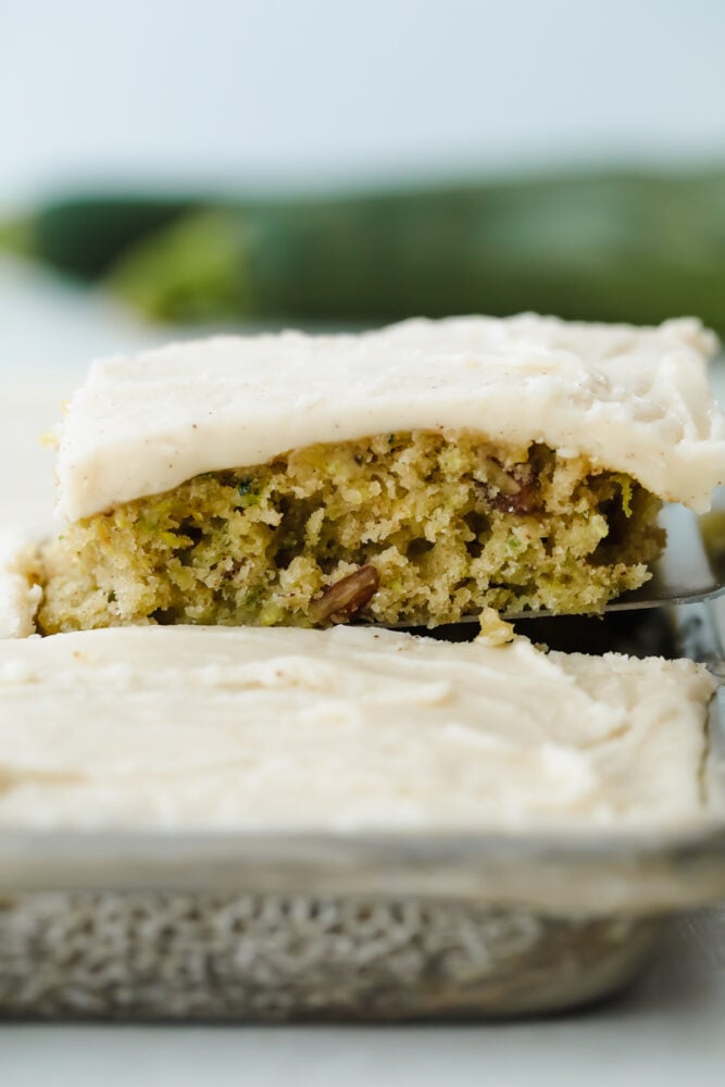 Zucchini Bars with Brown Butter Frosting - 80