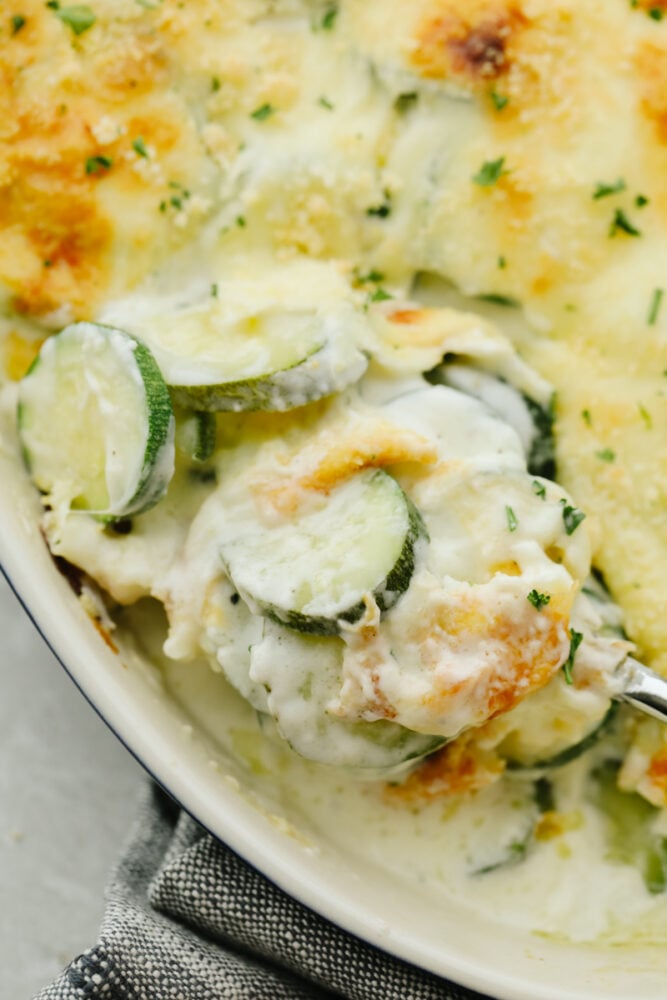 Zucchini Gratin Recipe  Zucchini Casserole  - 41