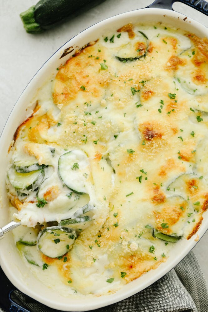 Zucchini Gratin Recipe  Zucchini Casserole  - 92