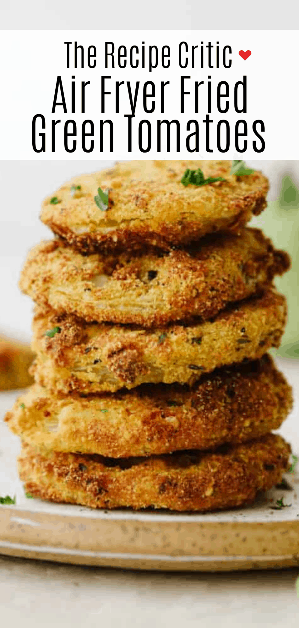 Air Fryer Fried Green Tomatoes Recipe | From The Horse`s Mouth