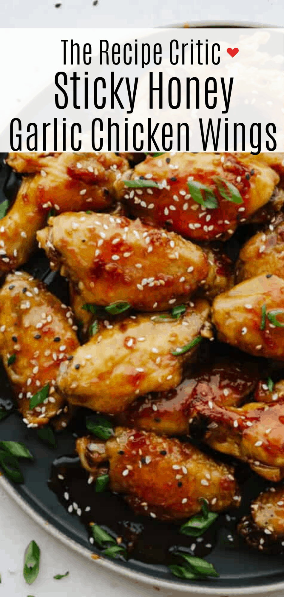 Honey Garlic Chicken Wings Recipe | therecipecritic
