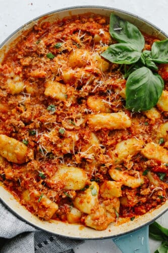 Beef Pasta Bolognese Gnocchi Recipe | The Recipe Critic