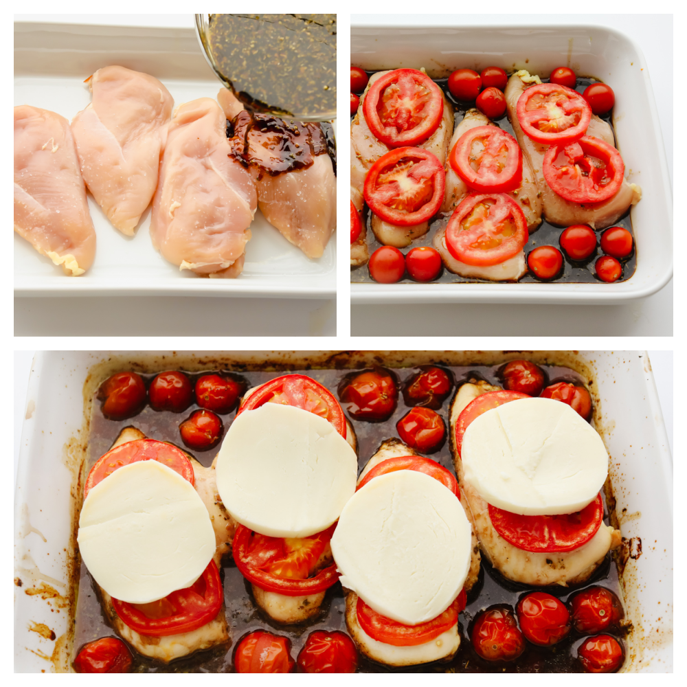 Baked Caprese Chicken | Cook & Hook