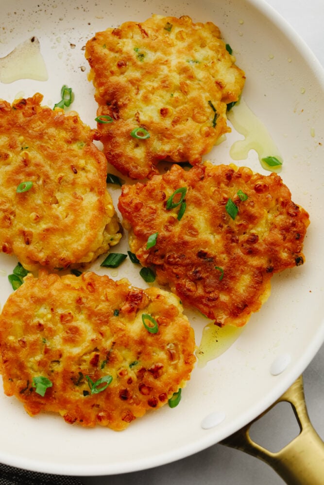 Easy Corn Fritters Recipe  Fresh or Canned Corn  - 41