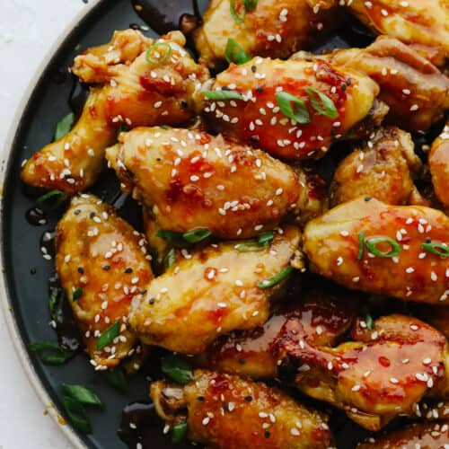 Honey Garlic Chicken Wings Recipe | The Recipe Critic