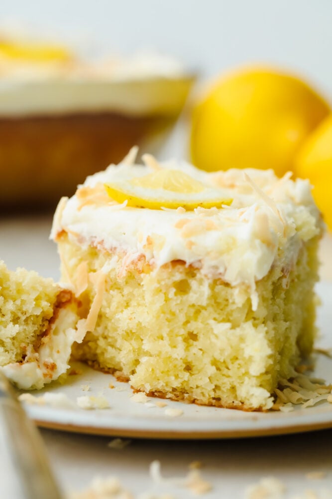 Lemon Coconut Cake Recipe - 11