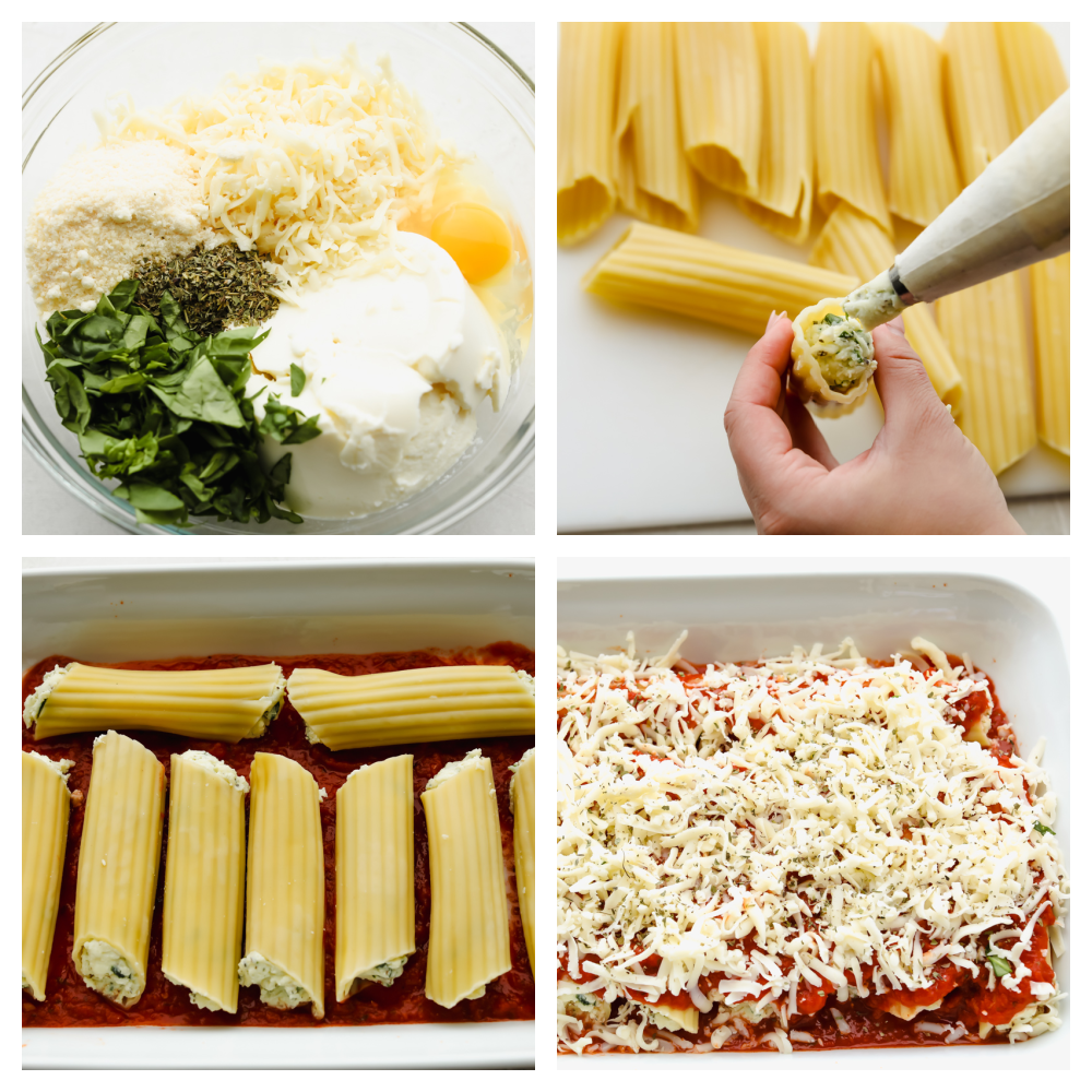 Homemade Baked Stuffed Manicotti Recipe - 49