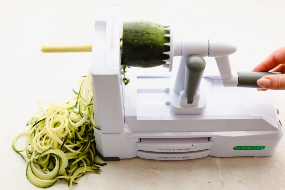 Vegetable Spiralizer Slicer with 5 Blades, Zucchini Spaghetti Maker Zoodles  NEW