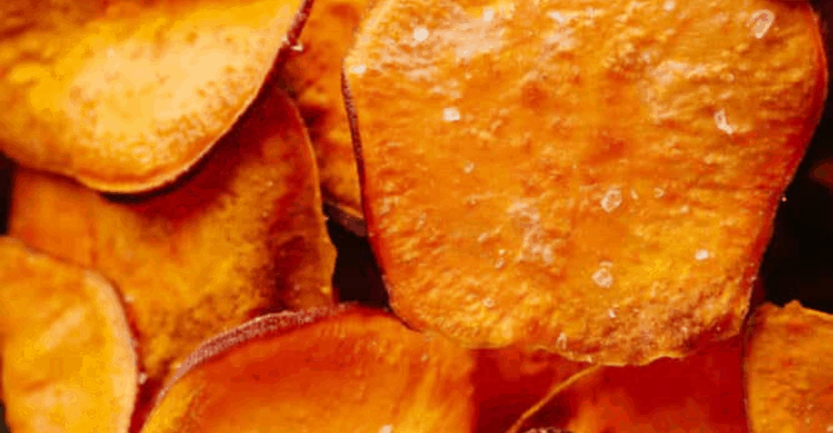 Sweet potato outlet chips deep fryer