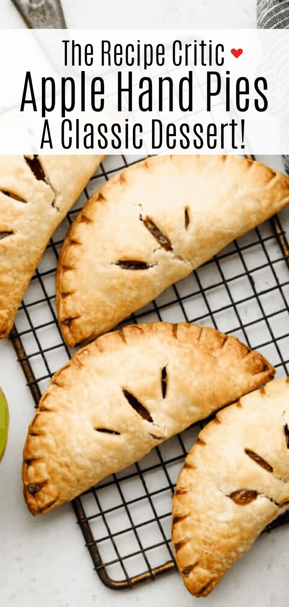 Apple Hand Pies - A Cozy Kitchen
