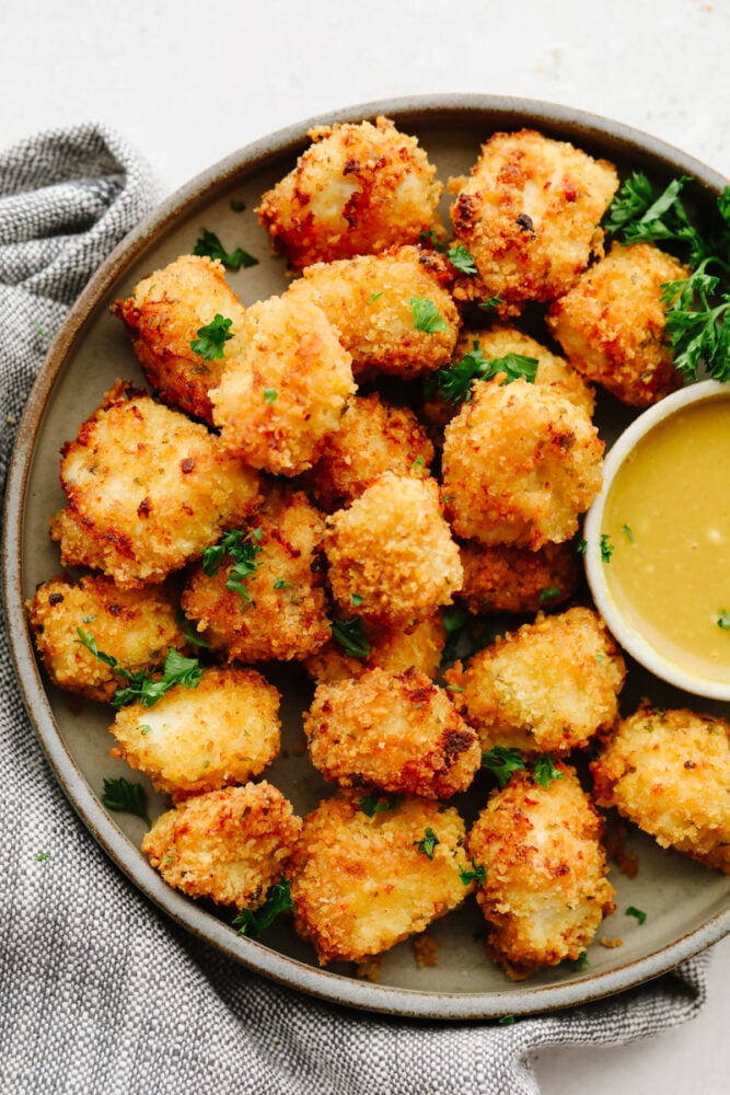 Chicken nuggets in a air outlet fryer