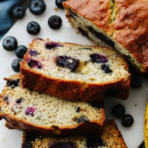 Blueberry Banana Bread Recipe| The Recipe Critic