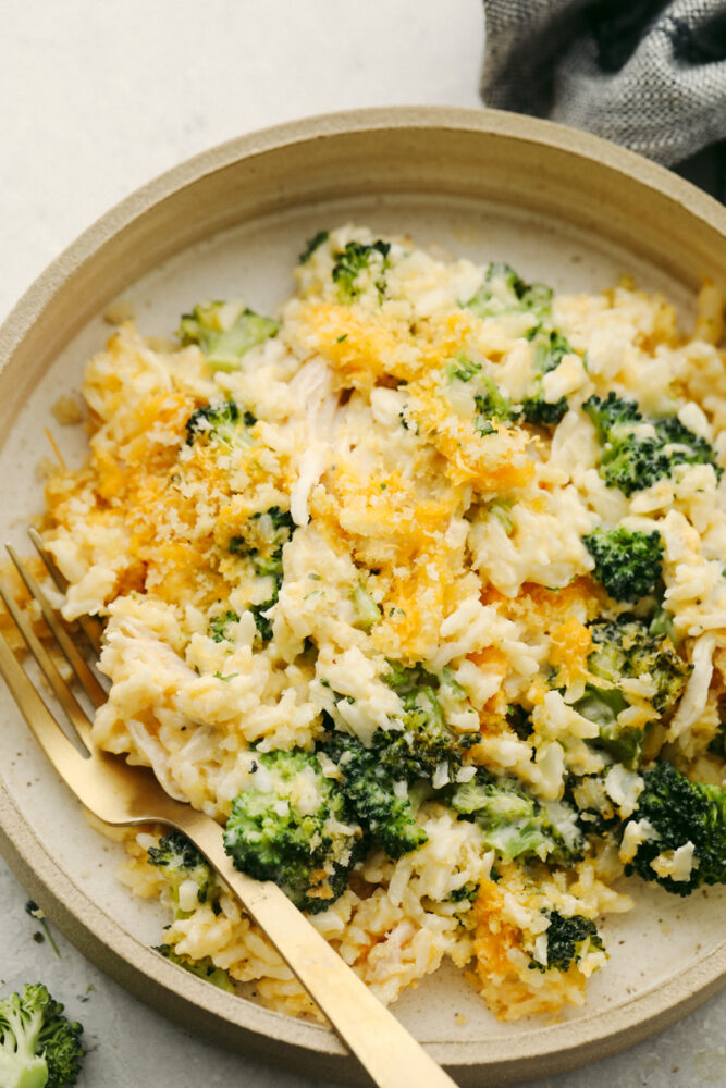 Chicken broccoli and rice 