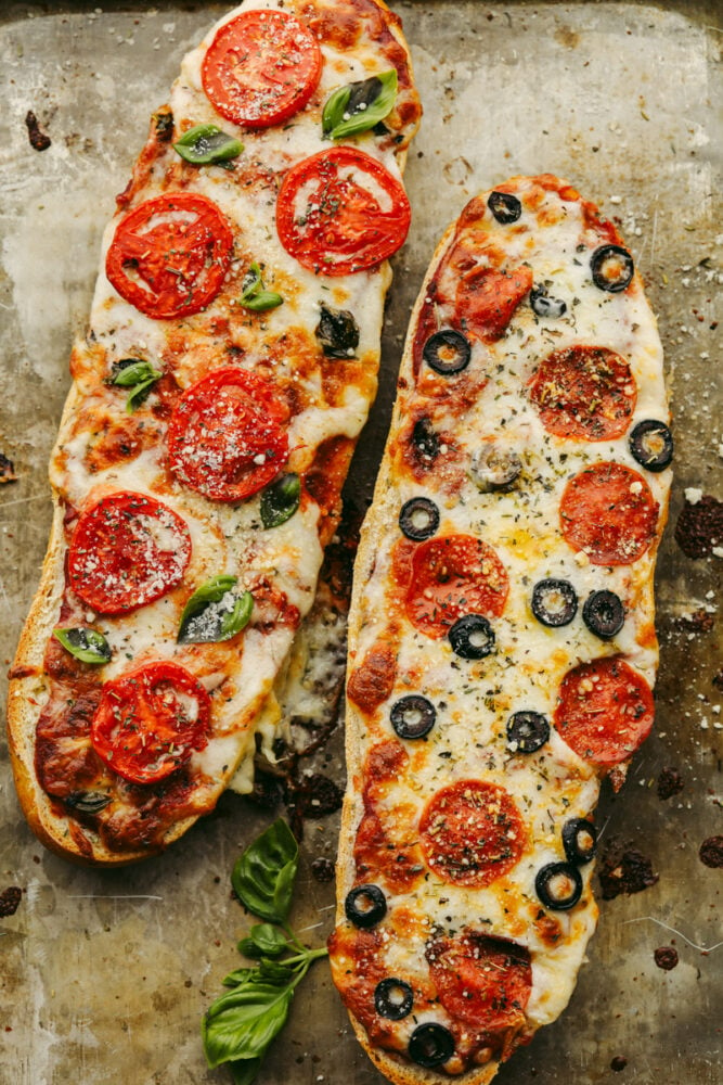 Homemade French Bread Pizza Recipe - 31