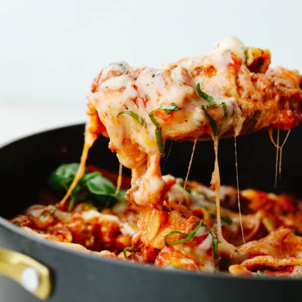 Easy One Skillet Lasagna Recipe | The Recipe Critic