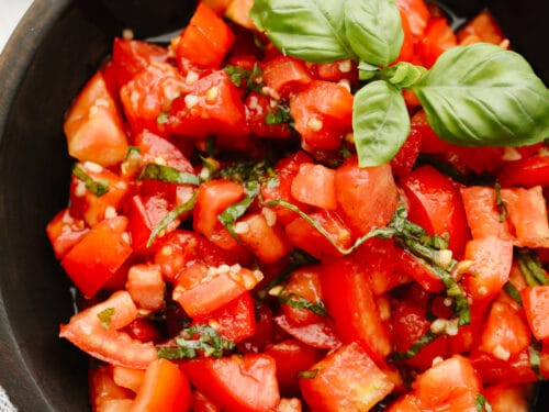 Tomato Basil Salad