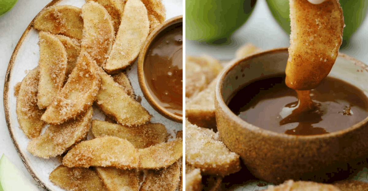 Apple Fries (with Caramel Dip)